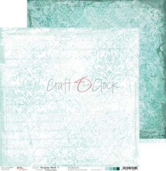 Craft O Clock 6x6 Paper Pad Turqoise Mood #05
