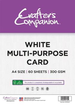 Crafters Companion A4 White Multi-Purpose Card