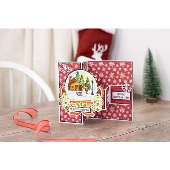 Crafters Companions Clear Stamp Set Home for the Holiday