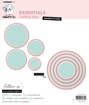 Craftlab Essentials Cutting Die Nested Circles #744