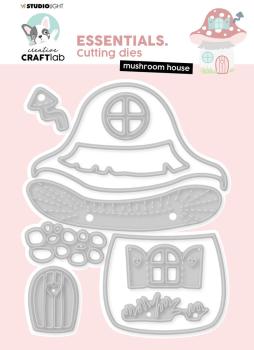 Craftlab Essentials Cutting Dies Mushroom House #414