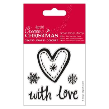 Create Christmas Clear Stamp Christmas Heart #PMA907256