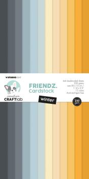 Creative CraftLab Friendz Design Paper 15x30 Winter