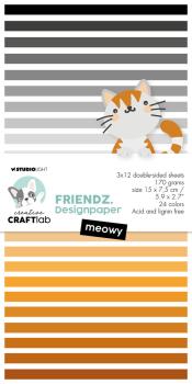 Creative CraftLab Mini Paper Pad Meowy Friendz #120