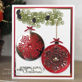 Creative Expressions Layered Die Snowflake CED3215
