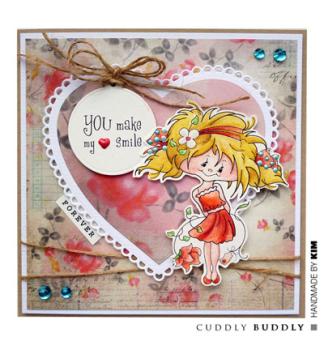 SALE Cuddly Buddly Clearstempel Little Poppets in Love