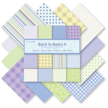 Dovecraft 8x8 Paper Pack Back to Basics II #108