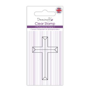 Dovecraft Clear Stamp - Cross (Kreuz)