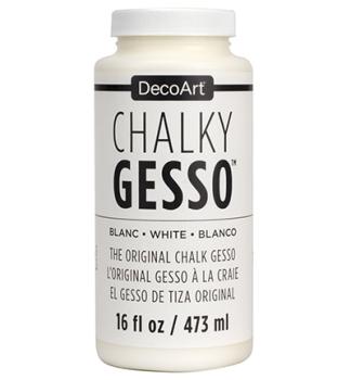 DecoArt Chalky Gesso Weiss 473ml
