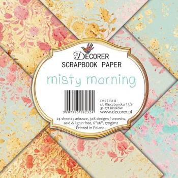 Decorer 6x6 Paper Pad Misty Morning
