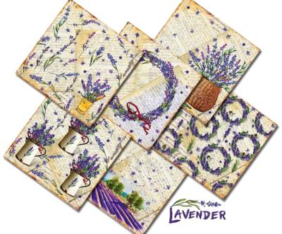 #961 Decorer 8x8 Paper Pad Lavender