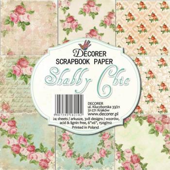 #501 Decorer 6x6 Paper Pad Shabby Chic