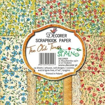 #569 Decorer 6x6 Paper Pad The Old Times Spring