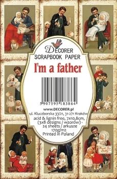 Decorer Mini Scrapbook Paper Set I Am A Father