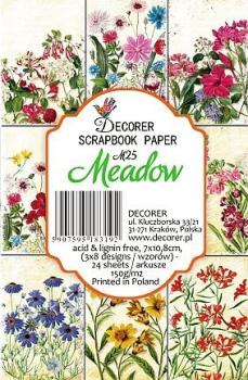 #25 Decorer Mini Scrapbook Paper Set Meadow