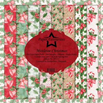 Dixi Craft 6x6 Paper Pack Mistletoe Christmas #111