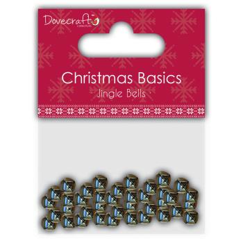 Dovecraft Christmas Basics Jingle Bells Silver #TL004