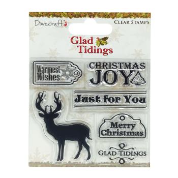 Dovecraft Clear Stamp Glad Tidings #DCSTP018