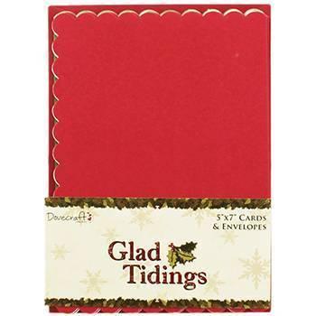 Dovecraft Kartenset 5x7 Inches Glad Tidings #DCCAE002