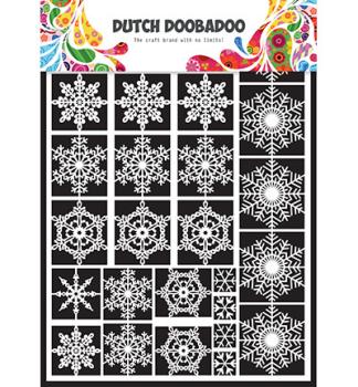 Dutch Doobadoo Paper Art A5 Snowflakes (Schneeflocken)