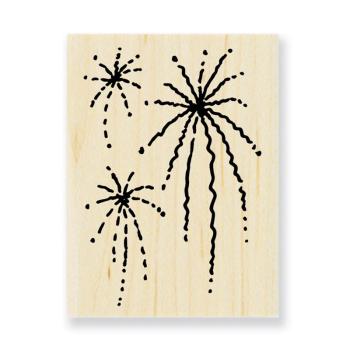 Stampendous Wood Stamp Star Bursts E220
