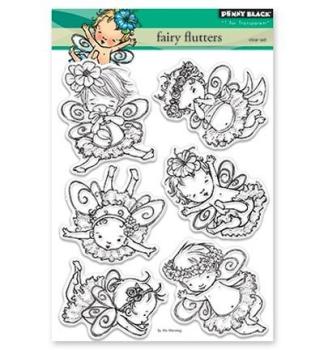 Penny Black Clear Set Stamp Fairy Flutters #30-408