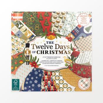 First Edition 8x8 Paper Pad The Twelve Days of Christmas #243