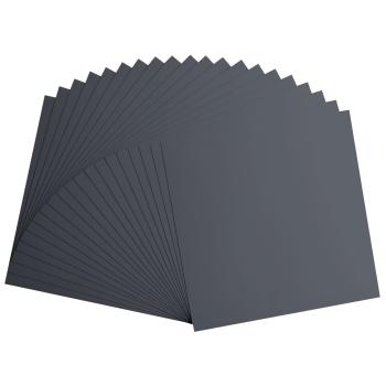 Florence 12X12 Cardstock Paper Anthracite