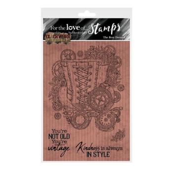 For the Love of Stamps A6 Stamp Set The Best Dressed