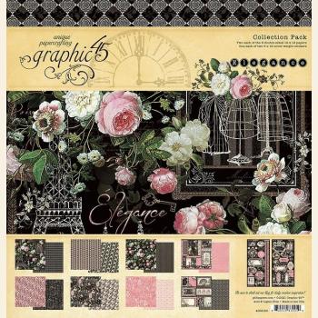 Graphic 45 12x12 Paper Pack Elegance (4502195)