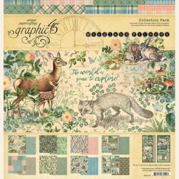 Graphic 45 Woodland Friends 12x12 Collection Pack (4502135)