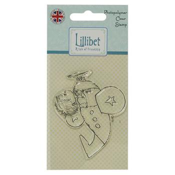 Lillibet Clear Stamps - Plane