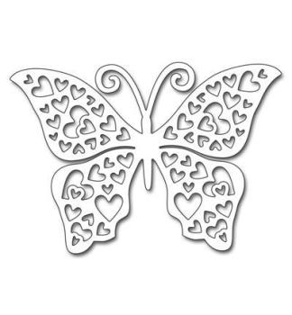 Penny Black Hearts Butterfly Creative Dies #51-297