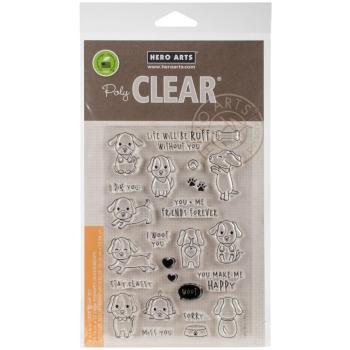 Hero Arts Clear Stamps Woof #CM132