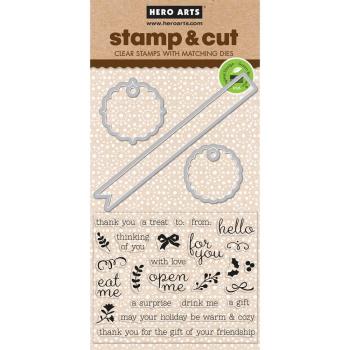 Hero Arts Stamp & Cuts Little Messages #HA-DC200
