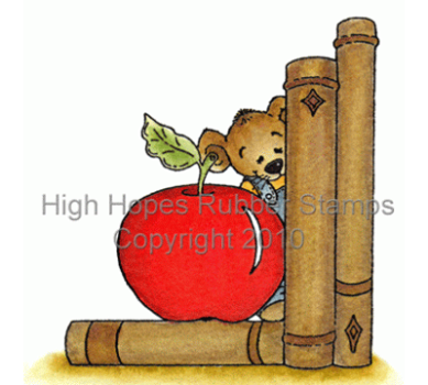 High Hopes Stamp School House Mouse