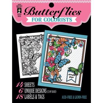 Hot Off The Press Coloring Book Butterflies