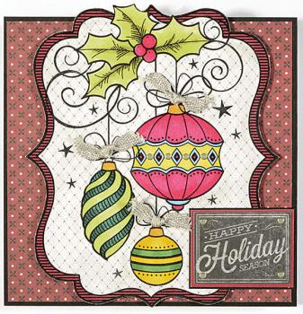 Hot Off The Press Coloring Book Christmas Ornaments
