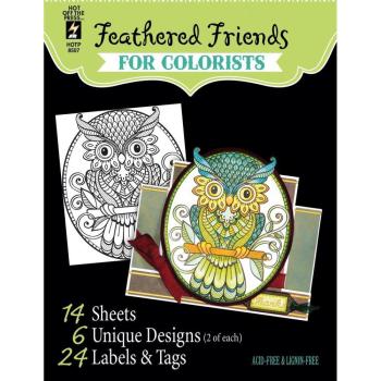 Hot Off The Press Coloring Book Feathered Friends