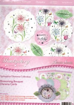Hunkydory Crafts Blossoming Bouquet Diarama Cards