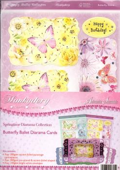 Hunkydory Crafts Butterfly Ballet Diarama Cards