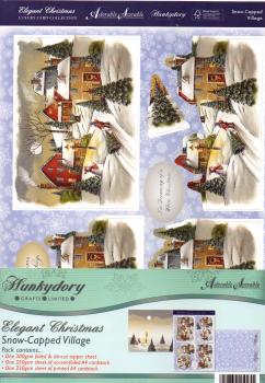 Hunkydory Crafts Snow Capped Village Luxury Topper Set