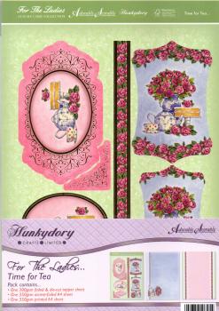 Hunkydory Crafts Time for Tea Luxury Topper Set