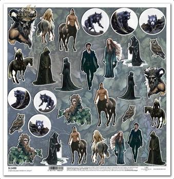 ITD Collection 12x12 Sheet Mysterious Creatures SL1498