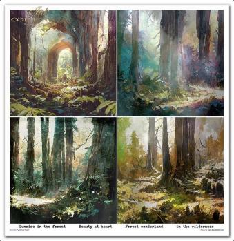 ITD Collection 12x12 Sheet Mysterious Forest #1186