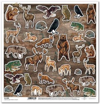 ITD Collection 12x12 Sheet Mysterious Forest Elements #1184