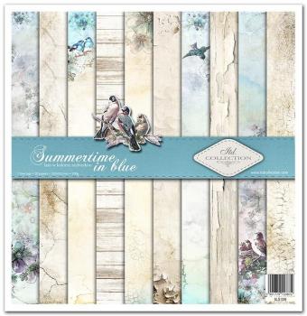 ITD Collection 12x12 Paper Pad Summertime in Blue #006
