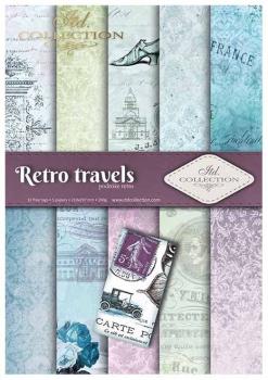 ITD Collection A4 Paper Pack Retro Travels