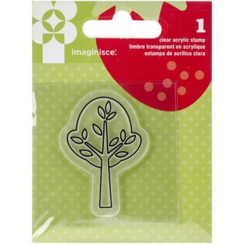 Imaginisce Clear Acrylic Stamp Tree
