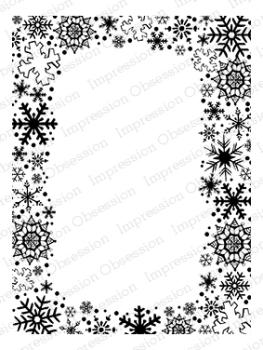 Impression Obsession Stamp Snowflake Frame